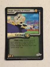 Majin Display of Power - Foil - World Games Saga - Dragon Ball Z DBZ CCG