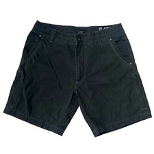 KUHL Shorts Men Size 30 VINTAGE PATINADYE - Dark Gray Cotton Nylon Stretch