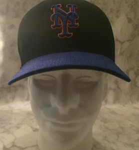 navy mets hat