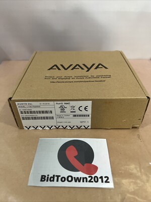 Avaya 700514053 L139 monaural Headset  *NEW in original box*