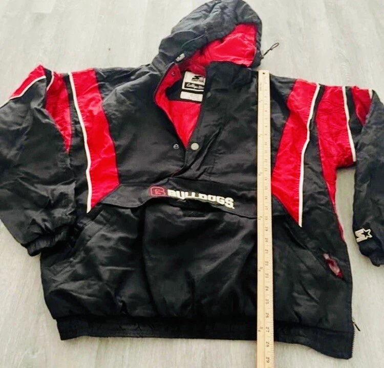 Men's Retro UGA Starter Jacket XL Awesome Condition - Image 4 of 4