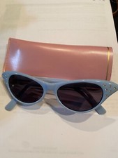 vintage horn-rimmed sunglasses