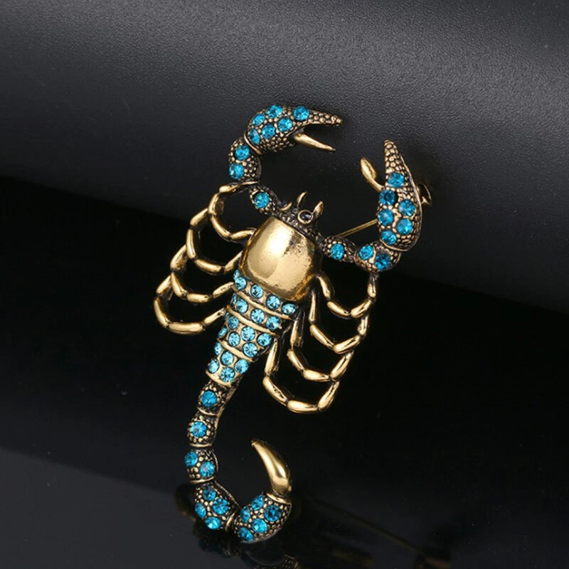 Scorpion brooch deals
