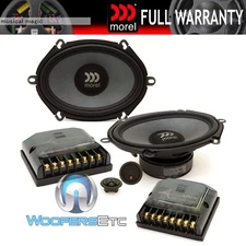 MOREL TEMPO ULTRA 572 5"X7" 110W RMS COMPONENT NEODYMIUM TWEETERS SPEAKERS NEW