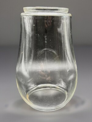 Dietz Lantern Replacement Globe 6 3/4'' Top Rim 2 3/4'' Bottom Rim 3 5/16''