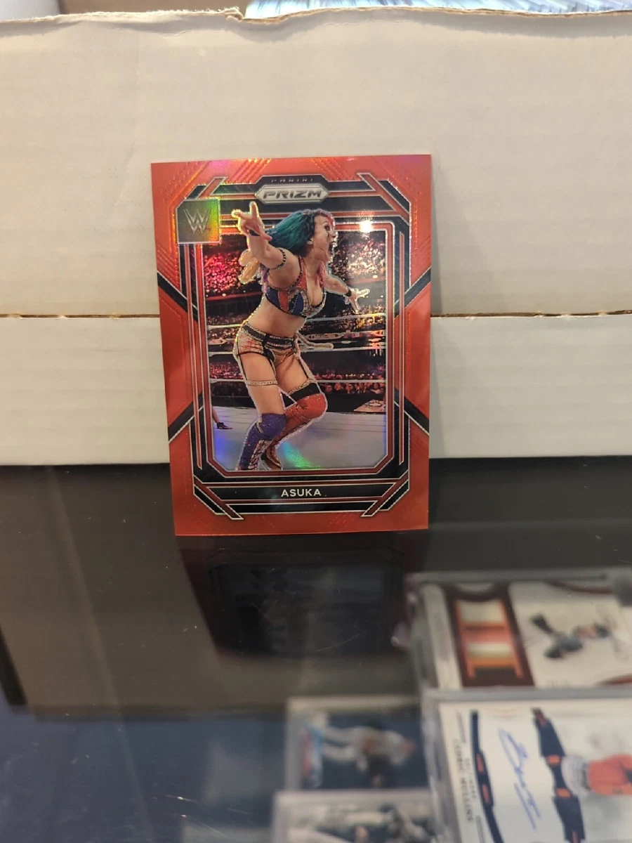 2023 Panini Prizm WWE RED 99シリ サイン ASUKA-