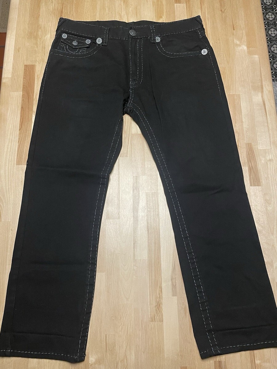Vintage True Religion Jeans Super T Ricky 40x31 Baggy Y2K Vintage True Religion Jeans Super T Ricky 40x31 Baggy Y2K