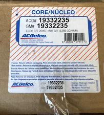 ACDELCO GM ORIGINAL EQUIPMENT 19332235 AUTOMATIC TRANSMISSION VALVE BODY