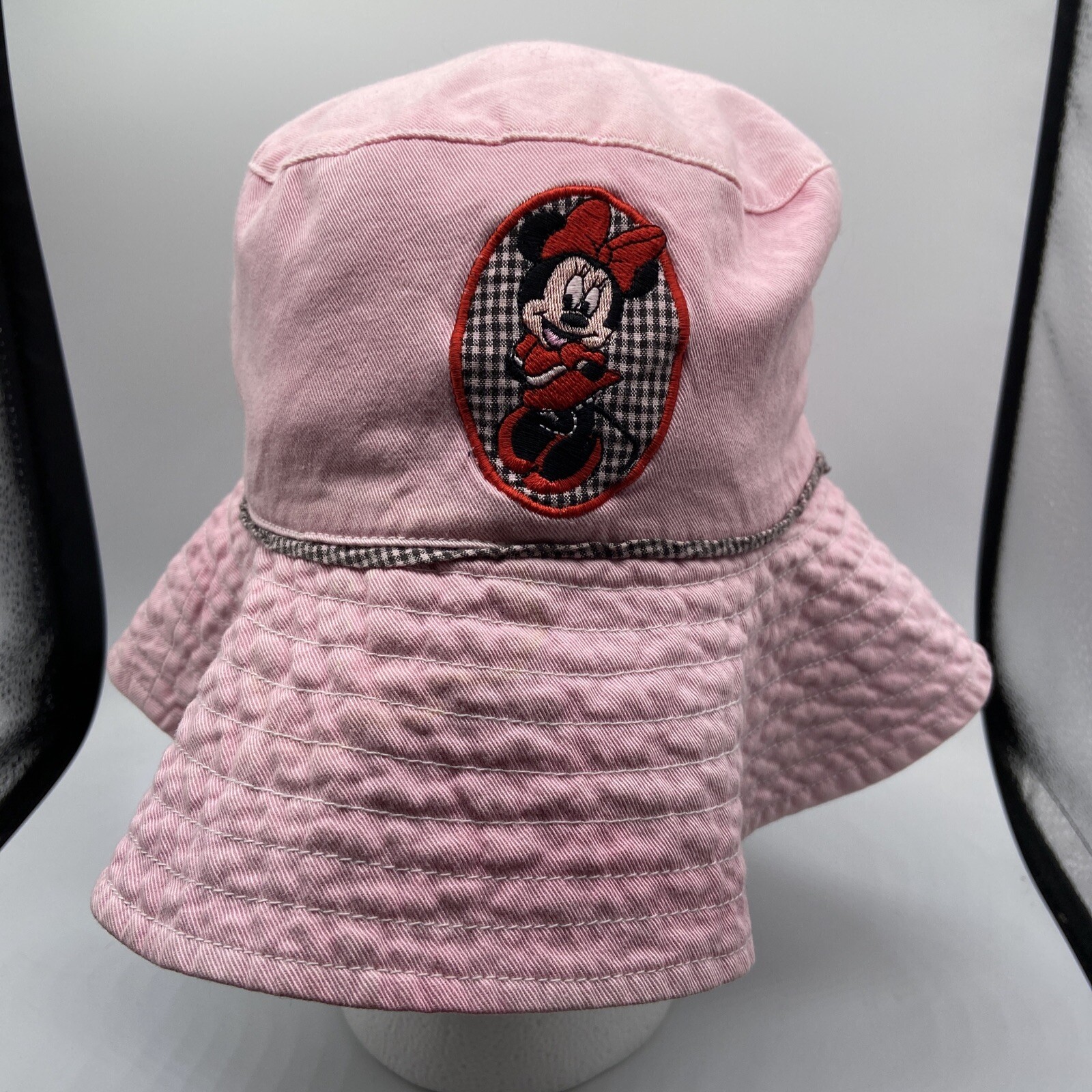 Disneyland Resorts Pink Minnie Mouse Sun Hat Adult Size Bucket Hat eBay