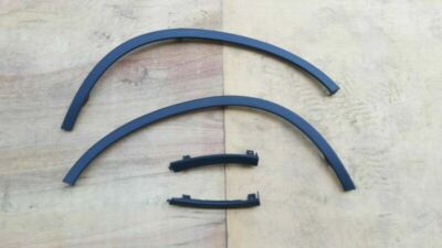 Front Fender Trim & Bumper Filler Set For 2007-2011 Honda CR-V – 4 Pieces, Primed Black