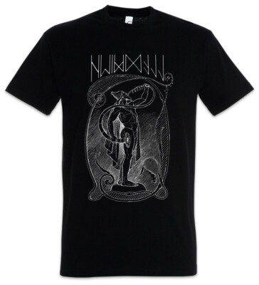 Heimdall Herren T-Shirt Heimdallr Norsemen God Gjallarhorn Bifröst Vikings