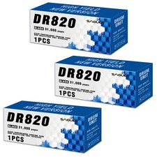 DR820 Drum Unit 3 Unit, NOT Toner for Brother MFC-L5900DW HL-L6200DW