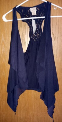 New Bohemian Vest by Eyelash Couture XS