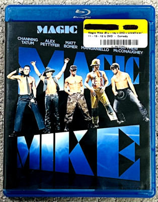 Mathew Magic Mike MAGIC MIKE (Blu-Ray, 2012), LIKE NEW! Channing Tatum Mathew McConaughey ...