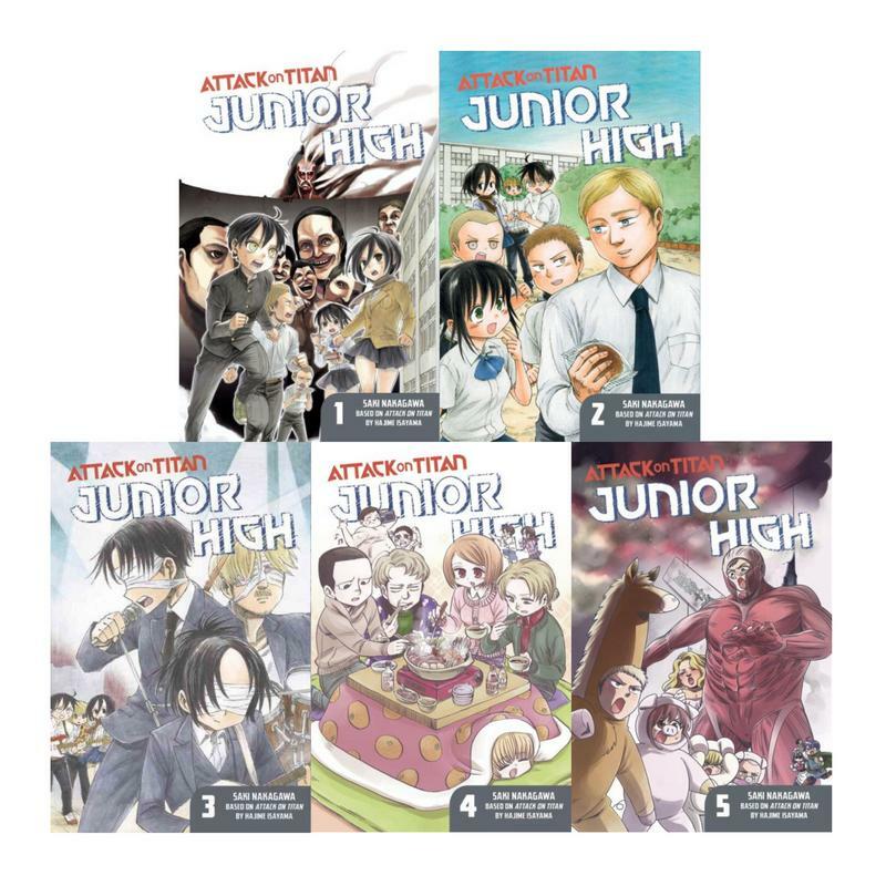 Paperback Attack On Titan Junior High Season Episode Attack On