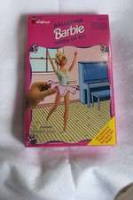 Vintage Barbie Ballerina 1995 Dress Up Set Colorforms 795 New unopened