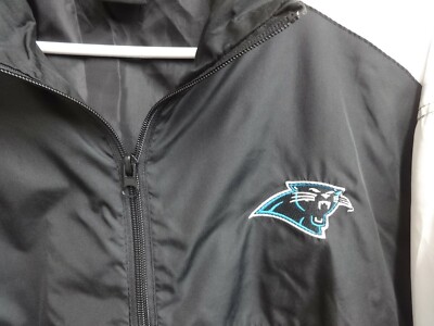 Vintage NFL Carolina Panthers Zipped Front Track Jacket Sewn Logos