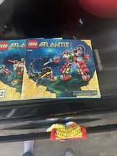 LEGO Atlantis Undersea Explorer 8080 & 8077(1-2)Instruction Manuals ONLY