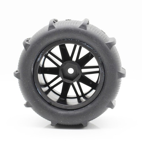 Remote Control Vehicle Models Beach Tires Fit for 12mm Hexagonal Binder RC Cars - Picture 7 of 10