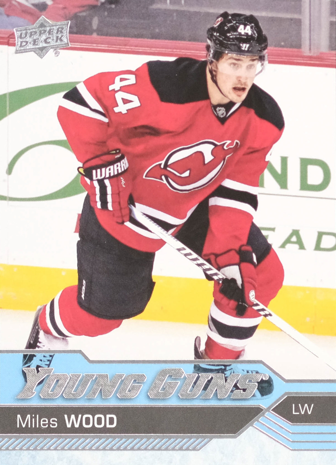 2016-17 Upper Deck Series 2 Hockey Young Guns Base #453: Miles Wood Base
