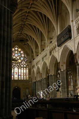 Photo 6x4 Exeter cathedral: nave  c2010