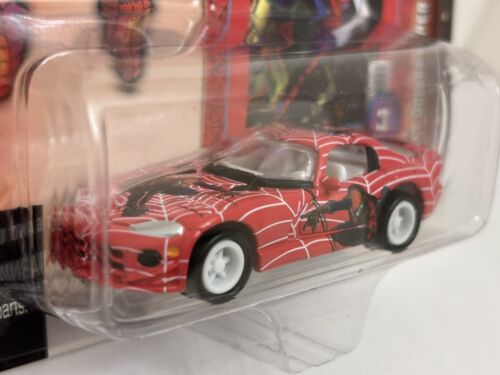 Johnny Lightning CHASE WHITE LIGHTNING Spider-Man Marvel 1999 Dodge Viper GTS - Picture 7 of 16