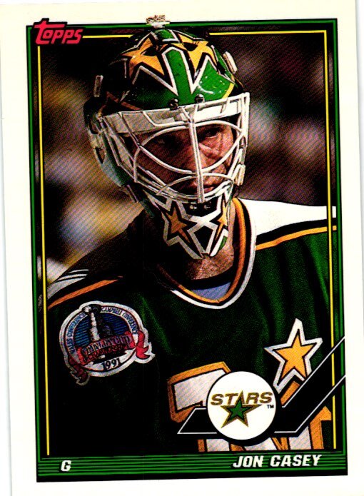 1991-92 Topps #237 Jon Casey