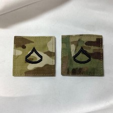 Army OCP Rank - Enlisted and Officer with Hook and Loop