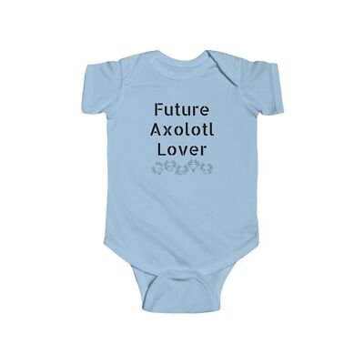Infant Fine Jersey Bodysuit Future Axolotl Lover 1