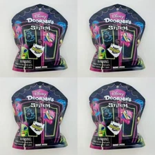 Disney Doorables Stitch Blacklight Mini Peek - LOT of 4 NEW Blind Packs