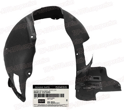 GENUINE OEM   FRONT Fender Liner RIGHT For 2020-2024 Genesis G90 86812D2500