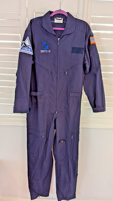 ROTHCO Flight Suit G-Force One Boeing Zero G Gravity Abundance 360 Size Large