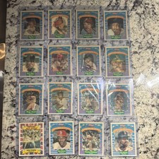 Kellogg's 1983 Corn Flakes Baseball Greats 16 Lenticular Cards Berra Mays