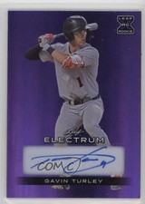 2024 Leaf Electrum Auto Purple 12/25 Gavin Turley #BA-GT1 Auto 6m7