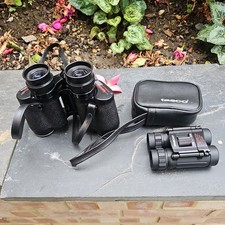 Tasco Zip 8 x 30 Binoculars zip focus 2004 Coated With Neck Strap Vintage 