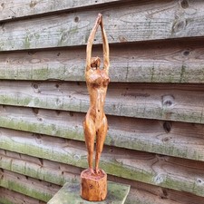 Chainsaw Carved  Lady 