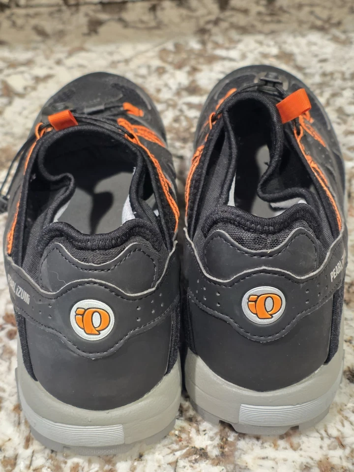 Pearl Izumi Hombres X-Alp Drift II Zapatos de Ciclismo Talla 49 Negro Naranja Bicicleta de Montaña Foto 4 de 4