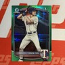 GAVIN FIEN 2025 BOWMAN CHROME DRAFT 1ST GREEN REFRACTOR RANGERS /99 Q5498