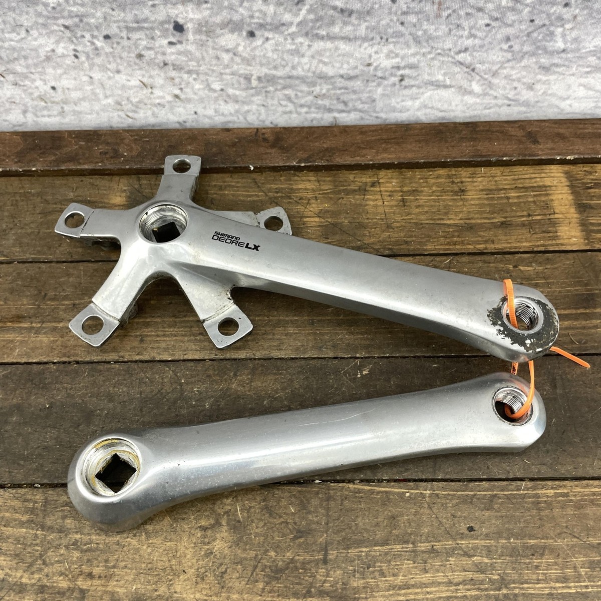 Vintage Shimano Deore LX FC-M550 Crankset 170mm 110BCD Square