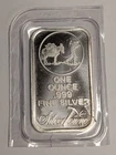 1 oz .999 Fine Silver SilverTowne Bar ~ Classic Prospector Design