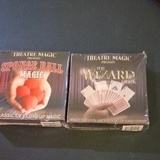 Theatre Magic Show Shop Sponge Ball Magic Kit Wizard Deck, DVD 2005