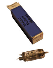 ELECTRONIC TUBE -6DK6 -MULLARD ELECTRIC VALVE