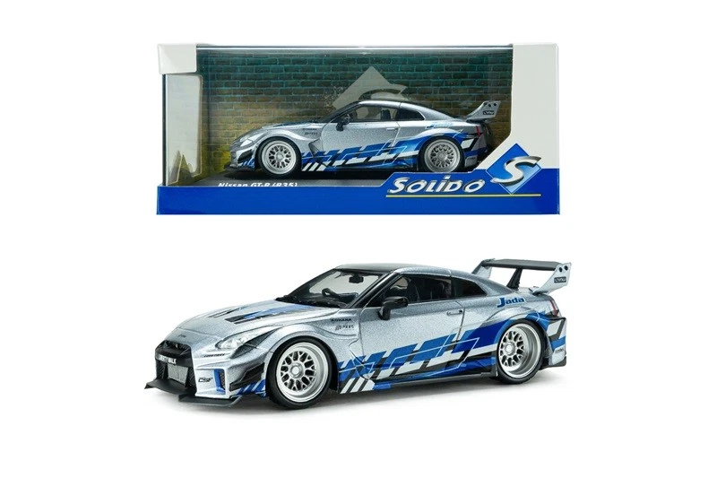 Solido 421438331 - 1 43 Nissan Skyline R35 GT-R Argent - Neuf
