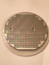 4" iMP Group Military AeroSpace Defense Silicon Wafer 1980s Extremely Rare
