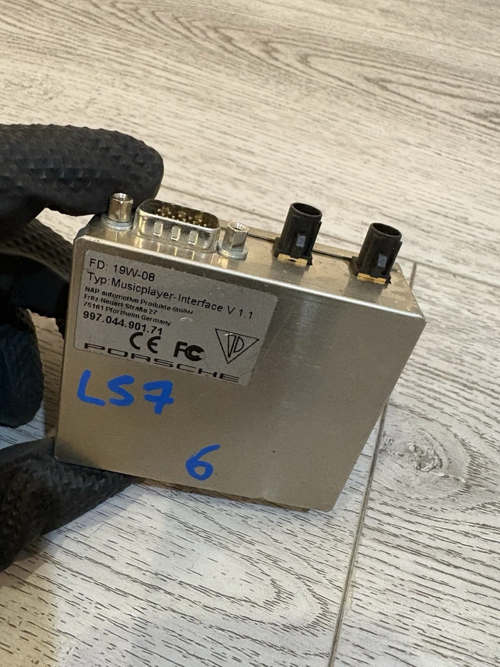 Módulo de interfaz reproductor multimedia Porsche Carrera 997 911 2008-10 99704490171 Foto 4 de 4