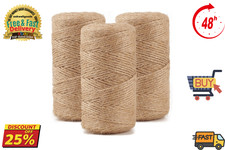 984 FT Natural Jute Twine, Twine String, 3ply Thin Ribbon Hemp Twine, Twine for