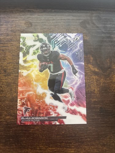 Topps 2025 Resurgence Bijan Robinson Circuit Breakers CB-5 Atlanta Falcons /425