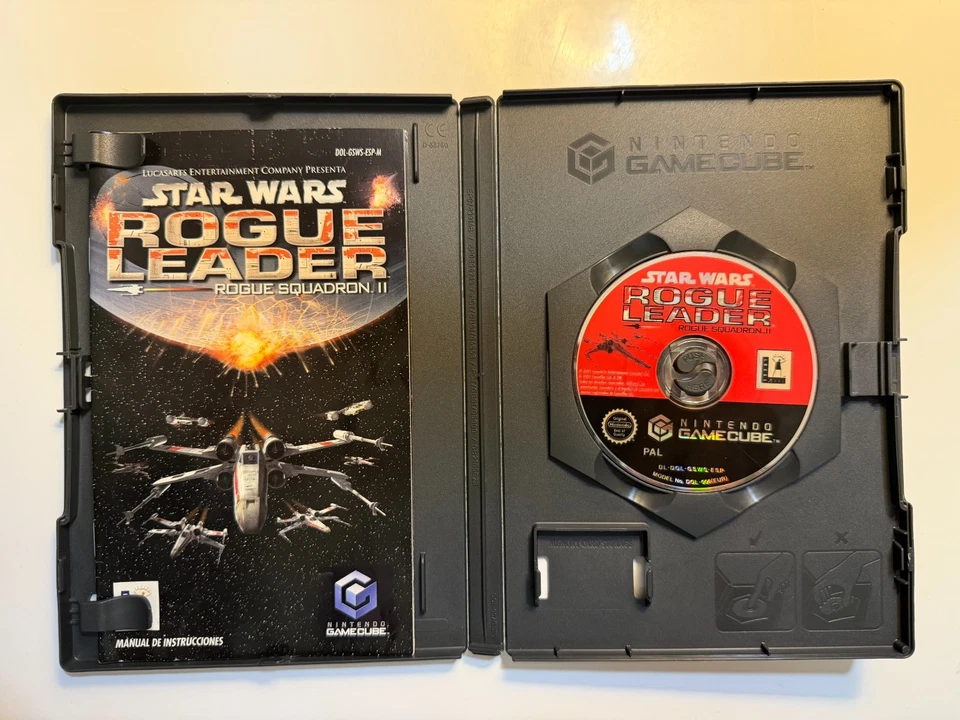 STAR WARS ROGUE LEADER ROGUE SQUADRON II - NINTENDO GAMECUBE - PAL ESPAÑA 2, foto 3 de 5
