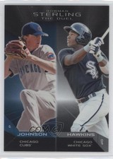 2013 Bowman Sterling The Duel Pierce Johnson Courtney Hawkins #TD-JH gp1