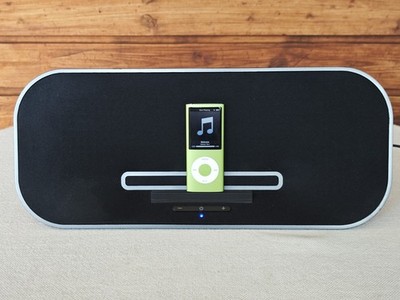 TCM Tchibo iPod Dock Lautsprecher Station mit Fernbedienung AUX ohne iPod